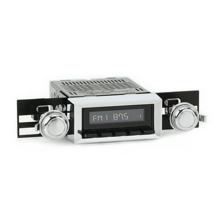 RetroRadio Compatible with 1969-84 Cadillac DeVille Features Include Bluetooth, AUX, AM/FM LAB-M1-116-03P-73PCA3