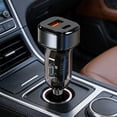thumbnail image 1 of JZCHUNTOY 52.5W Dual USB C Car Charger 1 Pack, Fast Charging Adapter with Overcharge Protection, Universal Power Converter for Car Interior Charging, Tablet, Multi-device Power Supply, 1 of 6