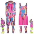 thumbnail image 1 of Traje deportivo Barbie para hombre y mujer, disfraz de Halloween para Cosplay, 1 of 5