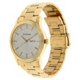 thumbnail image 2 of Titan Quartz Analog with Day and Date Silver Dial Golden Stainless Steel Strap Watch For Men, 2 of 5