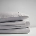 thumbnail image 3 of Beautyrest 600 Thread Count Grey Cooling Cotton Blend 4 PC Sheet Set, King, 3 of 11