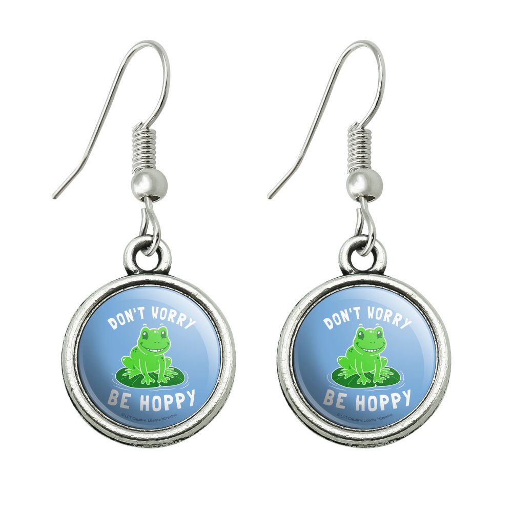 BONSNY Acrylic Skateboard Frog Earrings - Fun Drop Dangle Novelty Jewelry Gift For Women