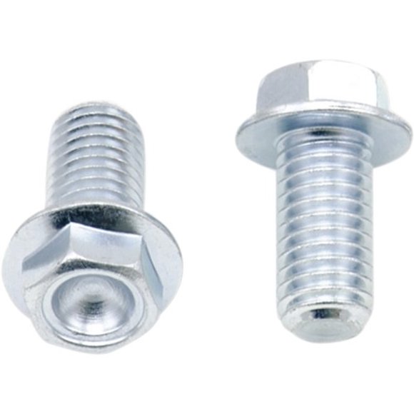 Bolt MC Hardware Low Profile Dimpled 10mm Hex Head Flange Bolts M8 x 1.25 x 16 Zinc-Plated