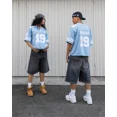 thumbnail image 4 of Camiseta deportiva casual de estilo coreano 2024, camiseta de manga corta para hombre, estilo Harajuku, hip-hop, color sólido, camisetas sueltas para parejas, Y2K, 4 of 5