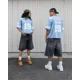thumbnail image 4 of Camiseta deportiva casual de estilo coreano 2024, camiseta de manga corta para hombre, estilo Harajuku, hip-hop, color sólido, camisetas sueltas para parejas, Y2K, 4 of 5