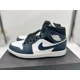 thumbnail image 3 of Ni - ke Sz 8.5 9.5 10 10.5 12 13 Air Jordan 1 Mid Armory Navy AJ I Blue White NEW Black, 3 of 5