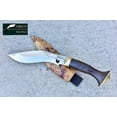 thumbnail image 2 of 5" Blade Cheetlange Special Kukri-Rat Tail Tang Rosewood Handle Black Leather Sheath, 2 of 9
