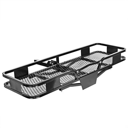 - Direct Aftermarket Folding Hitch Cargo Carrier Luggage Rack 60 inch Hauler 2 inch Receiver