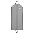 thumbnail image 1 of Mainstays Garment Bag for Travel and Storage, Breathable, with Zipper, Carry Handles for Folding for Suits Dresses Coats, Grey, 1 of 7