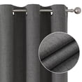 thumbnail image 2 of Cortinas Joydeco 2 Paneles Gris Oscuro 132x274 cm 100% Opacas, 2 of 8