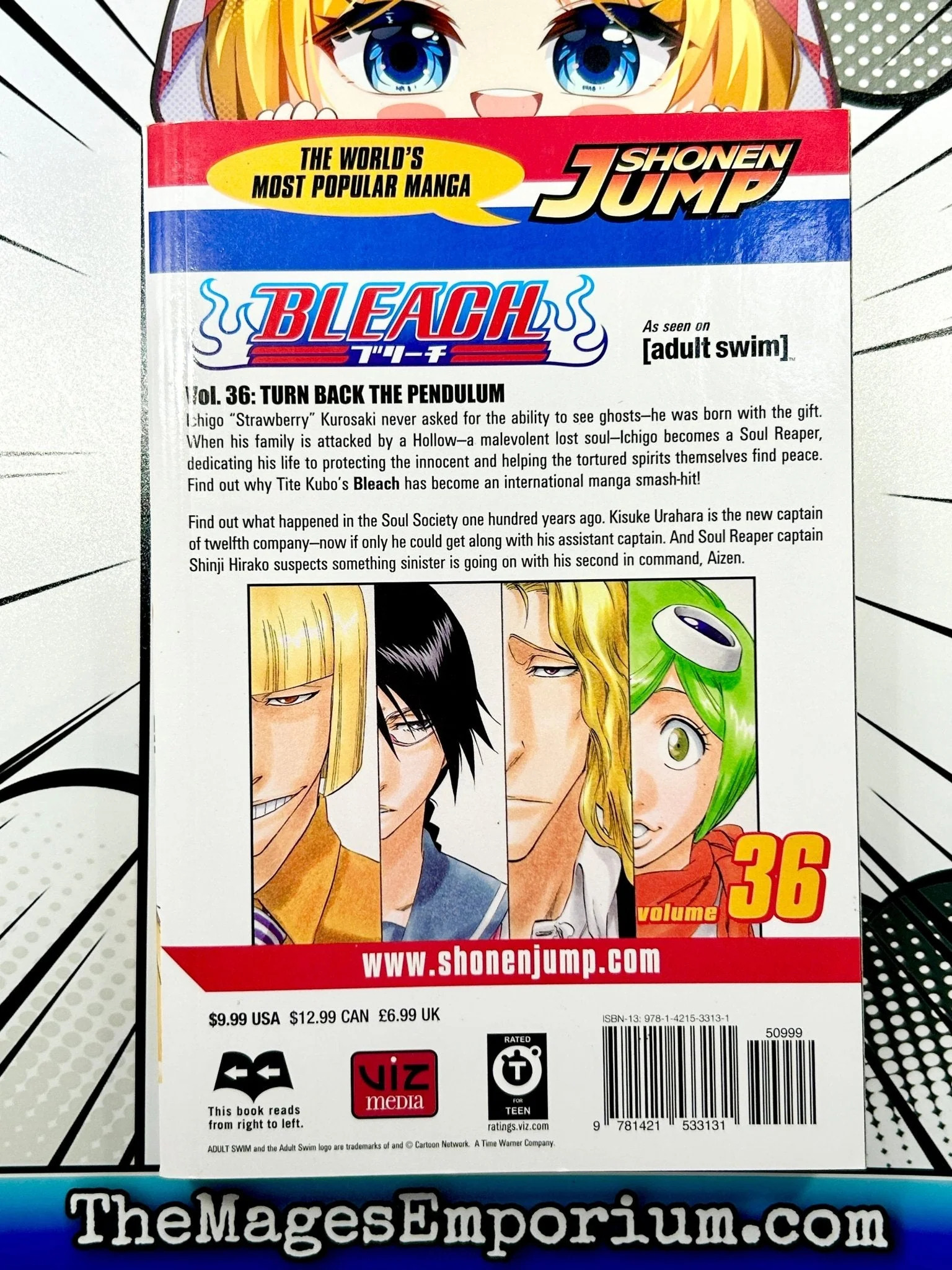 Shonen Jump Manga (Paperback) Bleach, Vol. 36, (Paperback