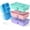 PP(B/P/G/P), variant on Bento Lunch Box - 4 Pack, 4-Compartment Meal Prep Containers, Adult Bento Box, Microwave & Dishwasher Safe (PP(Blue))