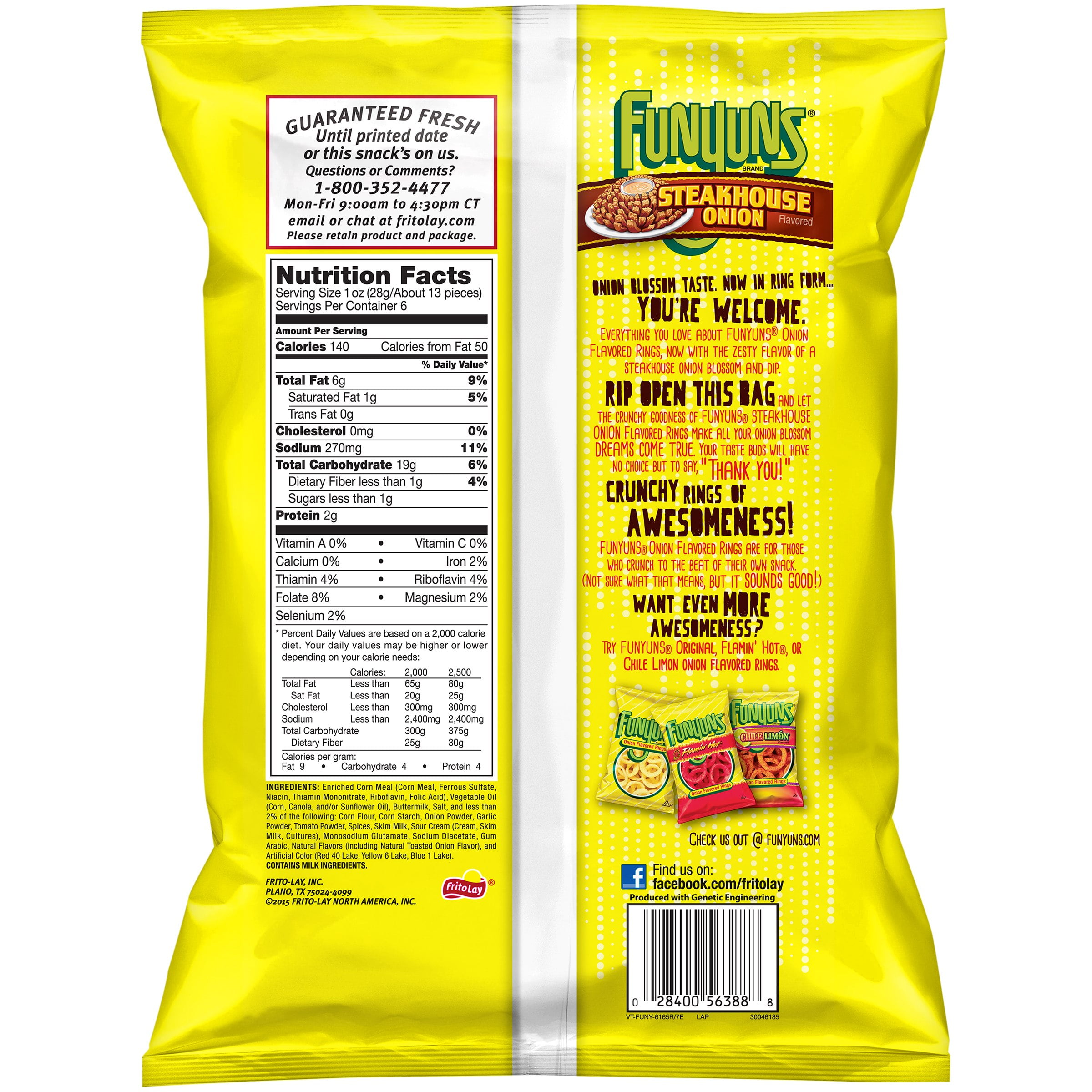 How Many Calories In A Big Bag Of Funyuns - Bag Poster