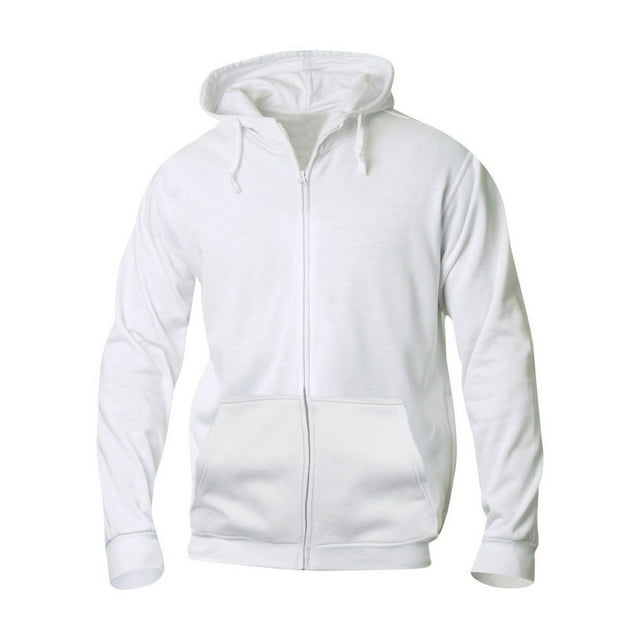 Clique Hoodie Basique à Fermeture Éclair Complète pour Hommes