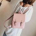 thumbnail image 2 of Women's Fashion Backpack Purses PU Leather Multipurpose Design Convertible Satchel Handbags and Shoulder Bag Travel Bag(Pink), 2 of 6