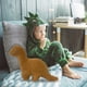 thumbnail image 4 of Lindo dinosaurio pollo Nugget almohada muñecas juguete de peluche chico regalo (Brontosaurus) Likrtyny libre de BPA, 4 of 8