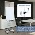 GZCW Mobile Whiteboard, 36 x 24 inches Portable Dry Erase