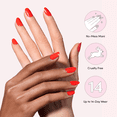 thumbnail image 6 of Dashing Diva GLAZE EXTENSIONS Starter Kit in Power, Short Round, Semi-Cured Gel Nail Lengthening Strips, Includes 30 Gel Strips and LED Lamp, 6 of 7