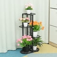 thumbnail image 6 of 4 Tier 5 Potted Plant Stand, Multi Tiered Plant Shelf for Multiple Plants,Indoor Flower Pots Stand,Outdoor Plant Shelves Rack Holder, 6 of 9