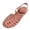 A-Pink348, variant on Womens Jelly Slingback Sandals Retro Woven Closed Toe T-Strap Ankle Buckle Ladies Sandals Summer Poolside Resort Casual Sandals