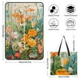 thumbnail image 2 of Cute Colorful Flower Waterproof Picnic Blanket with Foldable Zipper, Suitable for Outdoor Use, Suitable for Travel, Camping, Beaches, Parks, Grasslands, Picnic Blanket Accessories, 2 of 8