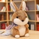 thumbnail image 1 of 2022 Cute/ Soft/ Rabbit Plush Toy/ Rabbit Doll with Ultra-Fine Fox Hair and Bow / Children's Birthday Gift/ Christmas Giftbrown58cm Deng Xun unisex, 1 of 2