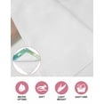 thumbnail image 6 of Easter Rabbit Silhouette Kitchen Dish Towels for Drying Dishes Set of 2, Spring Bunny Blue Green Ombre Waffle Weave Microfiber Hand Tea Bathroom Towels Quick Dry & Absorbent Towel 12x12, 6 of 7
