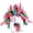 B, variant on Easter Bunny Tree Topper Decoration – Plush White Bunny with Long Ears for Easter Tree, Basket, Wall or Table Décor – Spring Holiday Ornament & Party Supply Gift