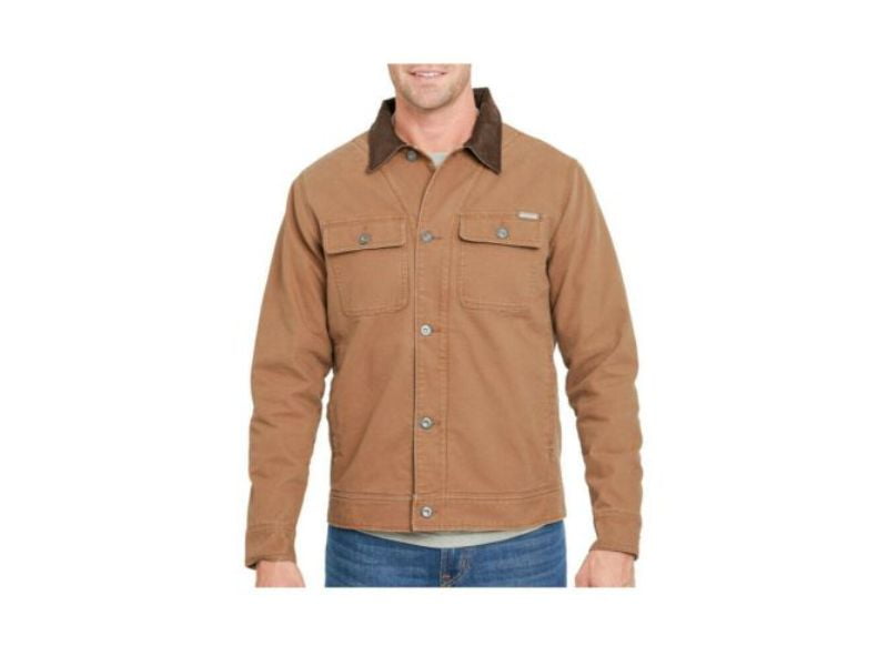 Woolrich Men's Canvas Sherpa Jacket 