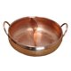 thumbnail image 3 of Olla caliente dividida, olla de mandarín martillada sin tapa, olla caliente con divisor Shabu Shabu, olla caliente divisora para fiesta, reunión 28cm, 3 of 8