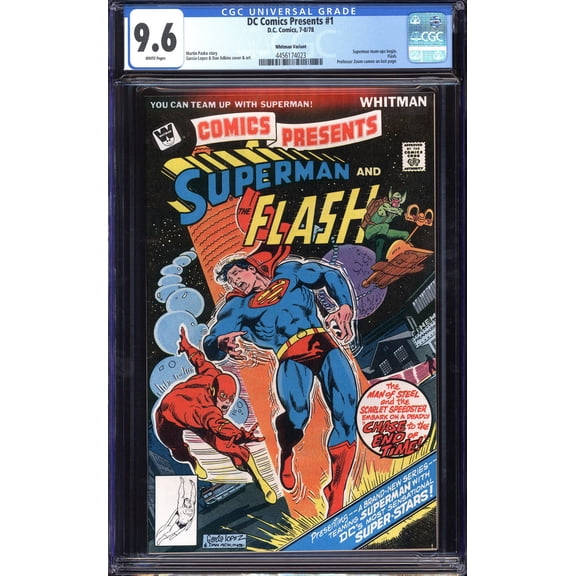 DC Comics Presents #1 - CGC 9.6 Comic Book