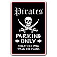 thumbnail image 1 of SignMission Z-Pirates Panneau de Stationnement Pirates 8 x 12 Po., 1 of 1