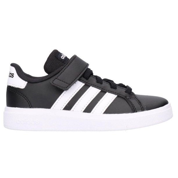 Tenis Adidas Grand Court 2.0 EL para Niños 17 A 22. GW6513 negro 21.5 Adidas GW6513 GRAND COURT 2.0 EL