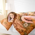 thumbnail image 5 of Erosebridal Desert Floral Cross Pink Cowgirl Print Twin Bedding Sets, Country Style Bedding Comforter Set for Girls, Pink Reversible 7pcs, 5 of 6