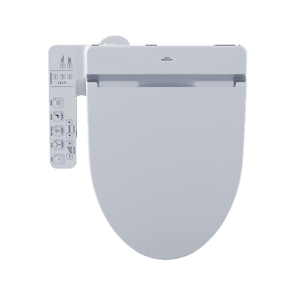 TOTO C100 WASHLET + Ready Electronic Bidet Toilet Seat with PREMIST