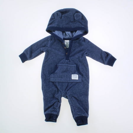 

Pre-owned Carter s Boys Navy Long Sleeve Outfit size: 3 Months