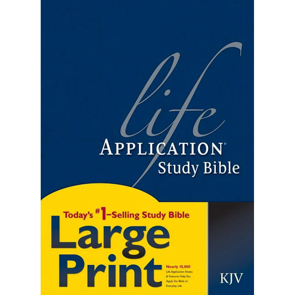 Life Application Study BibleKJVLarge Print (Hardcover)