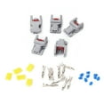 thumbnail image 4 of ✪ 5 Sets 2 Pin Waterproof Connector For Delphi 10811963 Fuel Diesel Injector Fuel Rail Plug, 4 of 7