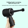 thumbnail image 6 of AuroraX 3-In-1 Cordless Handheld Vacuum Cleaner with Crevice Tool, Lightweight Portable Powerful Air Blower, and Household Vacuum Sealer Pump for Car, Home & Pc Cleaning (Black), 6 of 7
