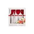thumbnail image 2 of Cuisipro Piccolo Tools Cooking Set, Silicone and Steel, Red (8" Spoon, 8"Slotted-Spoon,Turner,Tongs), 2 of 3