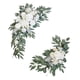thumbnail image 5 of Conjunto de arco de flores artificiales para boda, letrero de bienvenida, guirnalda de rosas, multiusos Estilo A, 5 of 9
