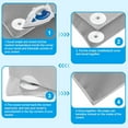 thumbnail image 4 of Duvet Snaps to Hold Comforter,20 Pcs Duvet Cover Snaps Clips,Metal Duvet Clips Duvet Fasteners Iron on Duvet Snaps Comforter Fasteners Prevent Duvet from Shifting in The Quilt Cover, 4 of 9