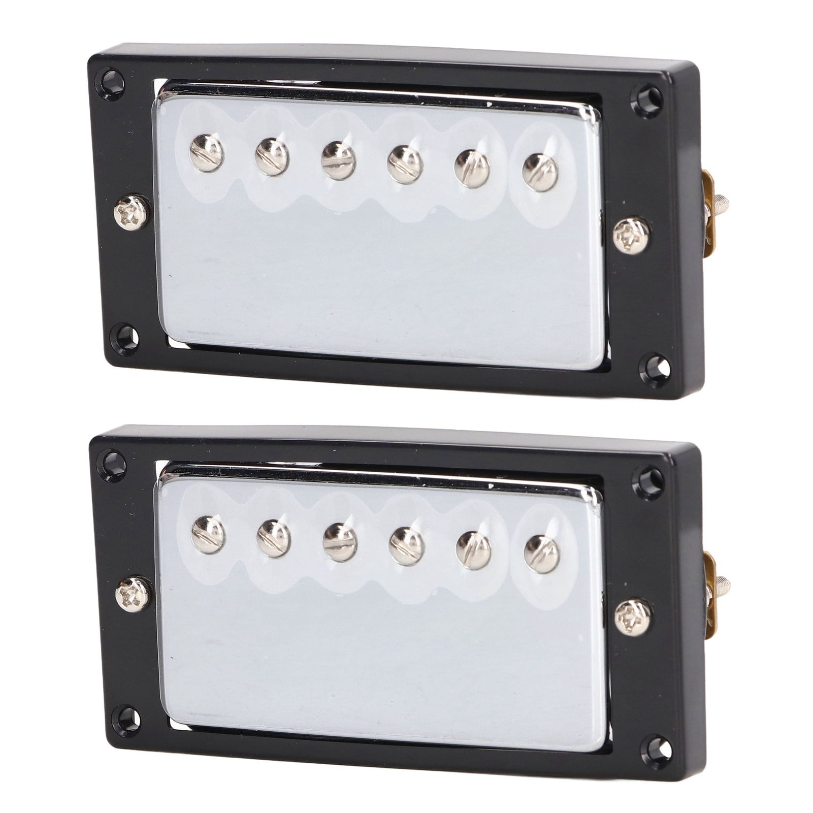 Double Coil Pickup Neck Bridge Metal for LP Style Electric Guitar Parts Replacement