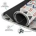 thumbnail image 3 of Large Square Boho Mahjong Mat 31.5 Inches, Anti-Slip Noise Reducing Rubber Pad for Tabletop Games, Multi-Functional Mat for Cards Tiles and Family Board Games, 3 of 7