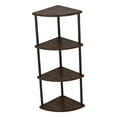 thumbnail image 1 of jifeng Corner Shelf Corner Display Shelf Durability Frees Standing Easy to Install Storage Rack Multipurpose for Kitchen Office Home 92cm, 1 of 9