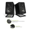 thumbnail image 2 of Soportes de altavoz de escritorio Kanto S6 inclinados para altavoces de estantería, 2 of 8