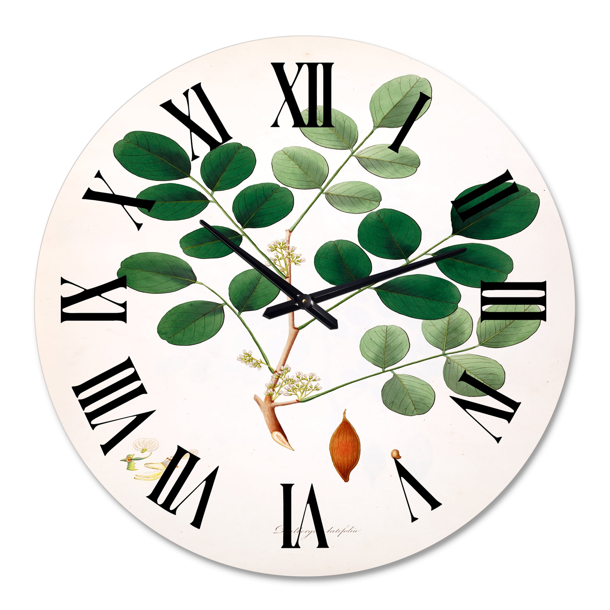 Designart 1 in Quartz Traditional Wall Clock