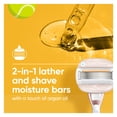 thumbnail image 6 of Venus MoistureGlide Razor for Women, Limited Edition, 5 Blades, Manual Razor, Handle + 2 Razor Blade Refills, Rose Gold, 6 of 9