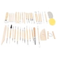 thumbnail image 2 of Clay Sculpting Tools, Fine Detailed Easy Storage  Clay Tools Comfortable Grip 41pcs  For Art Crafts, 2 of 8