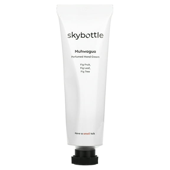 Skybottle Perfumed Hand Cream Muhwagua with Fig Fruit Scent, Softening&Soothing Daily Hand Cream with Niche Scents Containing Shea Butter, Hyaluronic Acid, Sunflower Seed Extract, 1.7 Fl. Oz